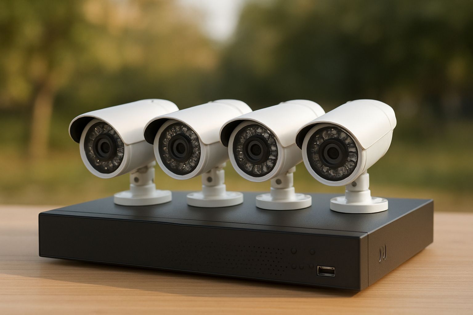 комплект видеонаблюдения на 4 камеры ip цена